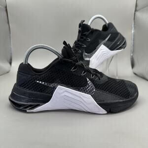 Nike Metcon Black Silver and White Women's Training Shoes